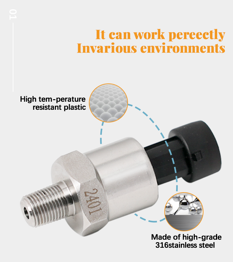 Wide range of uses: widely used in oil tanks, gas tanks, diesel tanks, etc. to detect oil, fuel, diesel, gas, water or air pressure 003