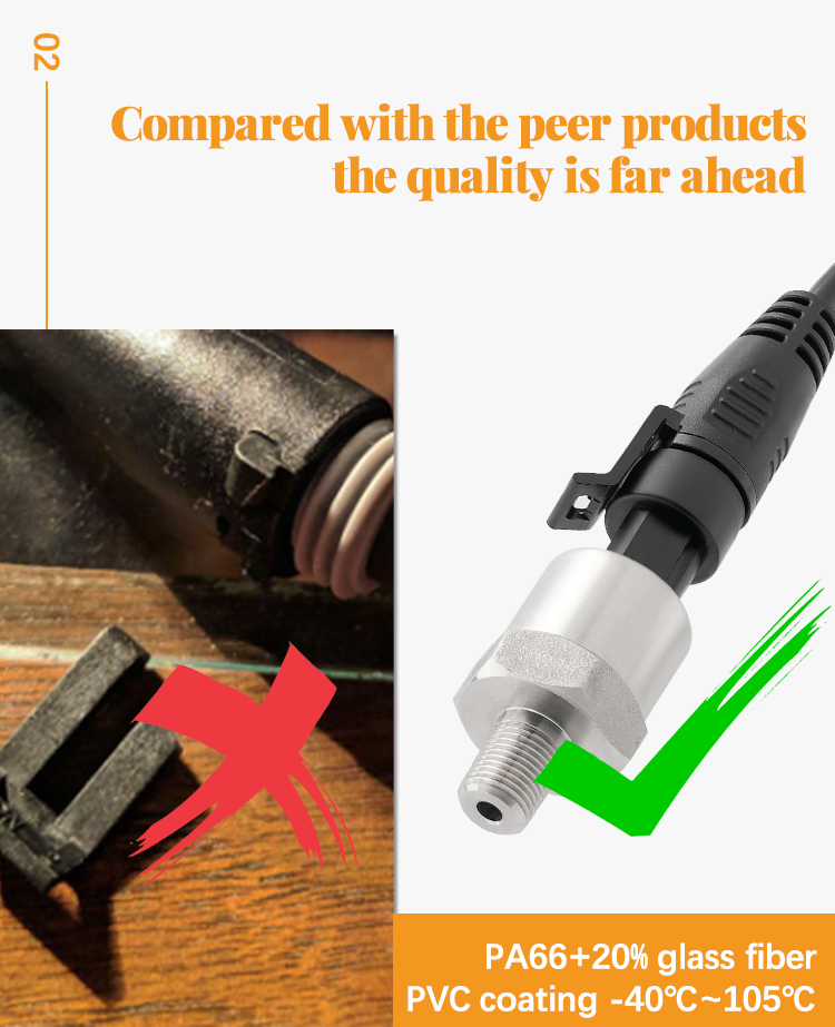 Wide range of uses: widely used in oil tanks, gas tanks, diesel tanks, etc. to detect oil, fuel, diesel, gas, water or air pressure 005