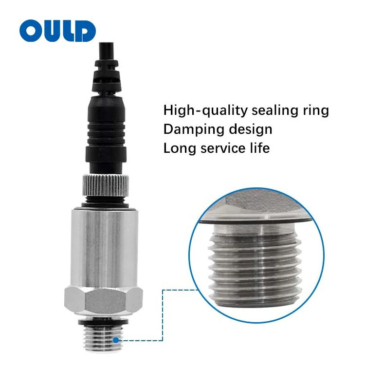 PT-306 ceramic pressure transmitter for industrial automation and air compressors, IP65 waterproof pressure sensor.