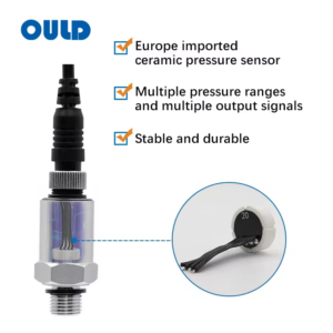 PT-306 Air Compressor Pressure Sensor with Aviation Connector (High-Temp / Dynamic Response )
