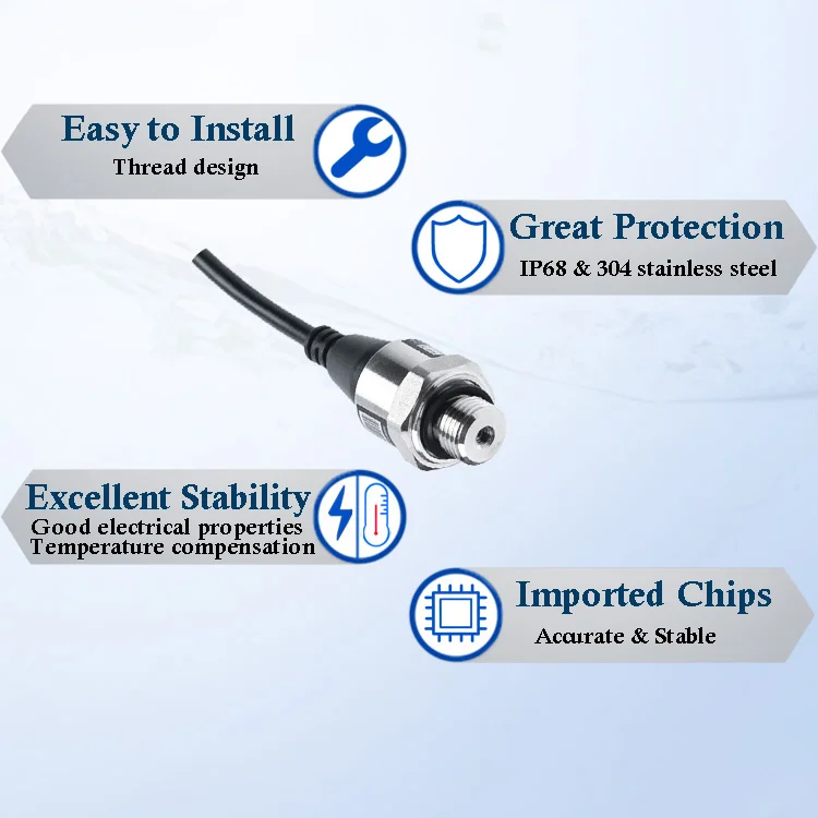 PT-505 Water Treatment Pressure Transmitter - Industrial Pressure Transmitter