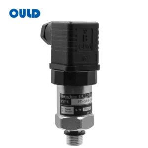 PT-309 compact pressure transmitter with Hirschmann GDM-3009 connector, stainless steel housing for industrial applications