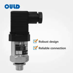 PT-309 compact pressure transmitter with Hirschmann GDM-3009 connector, stainless steel housing for industrial applications