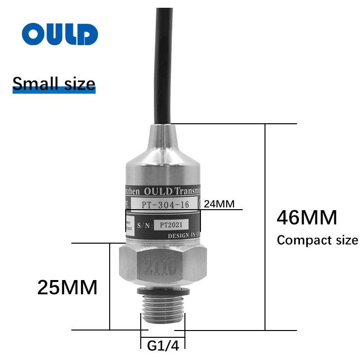PT-304 Integrated High-Frequency Pressure Transmitter (High-Temp Resistant / Dynamic Response / CE Certified)
