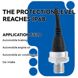 PT-854 EV Thermal Management Pressure Transmitter | Compact IP68 Ceramic Sensor