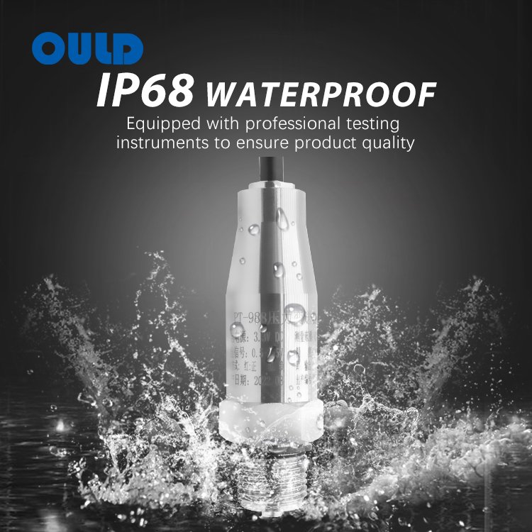 PT-998 Underwater Pressure Transmitter | IP68 Stainless Steel & Waterproof Cable Sensor