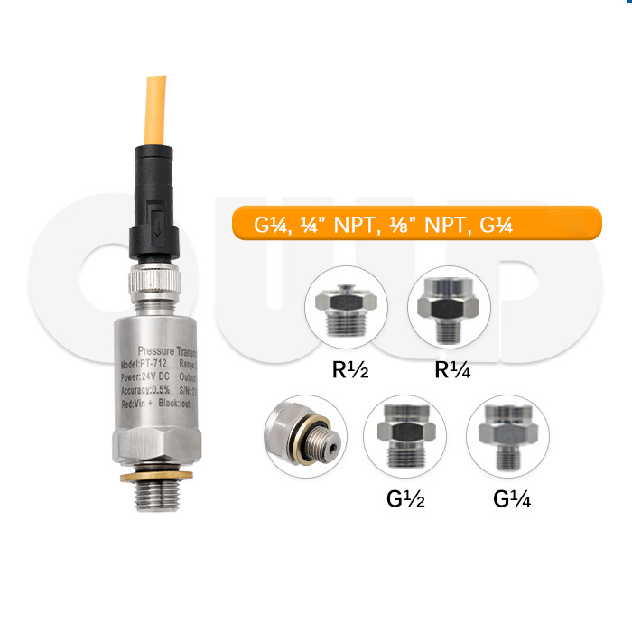 PT-712 Heavy-Duty Pressure Transmitter | High-Frequency & High-Temp Sensor for Injection Molding