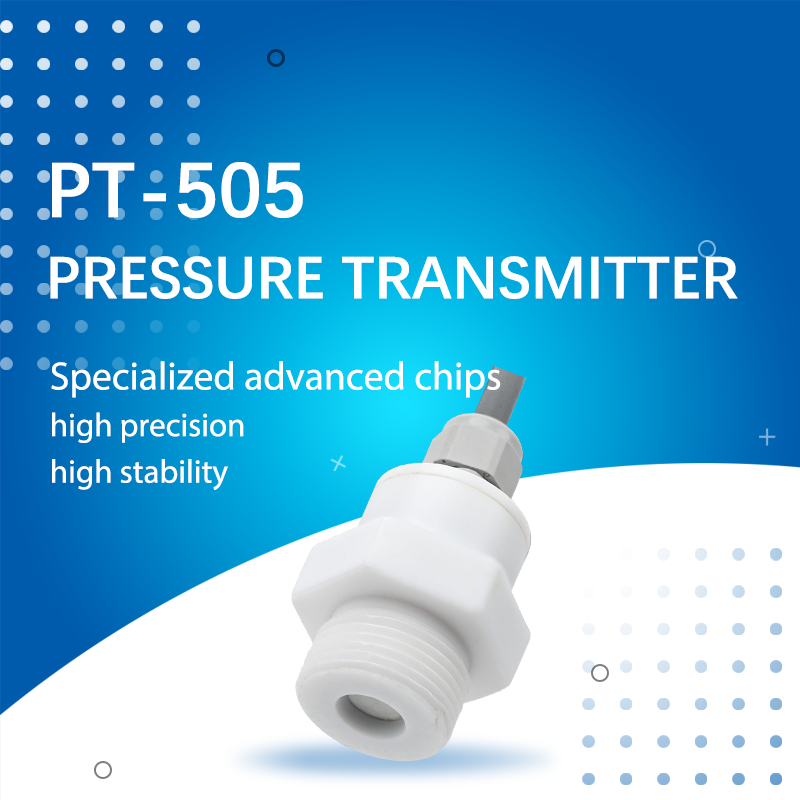 PT-505 PTFE Pressure Transmitter | 96% Ceramic Core & Anti-Corrosion Teflon Sensor
